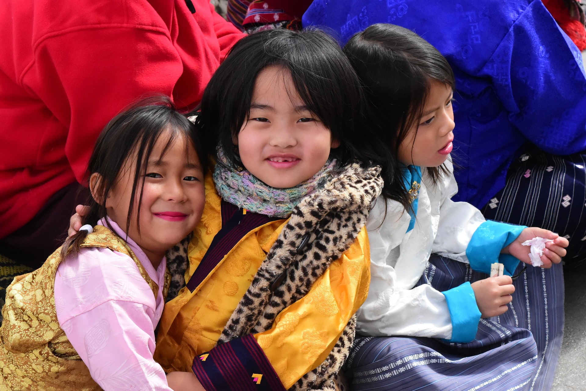 bambini sorridenti